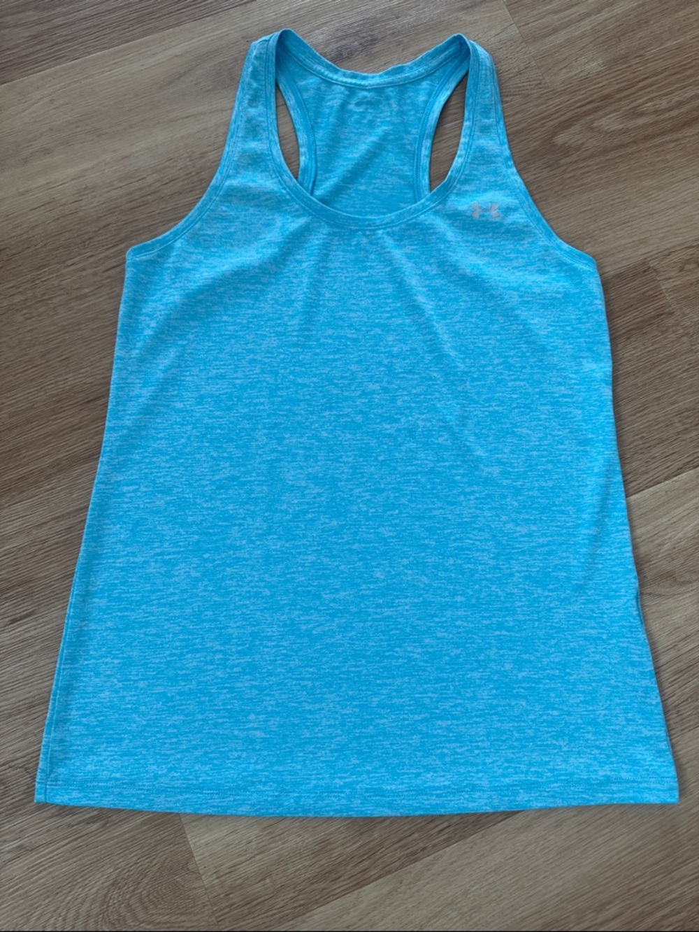 Under Armour Women's Heathered Turquoise Racerback Tank